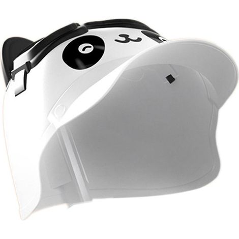 Support de casque de moto/vélo électrique de dessin animé Panda (1/5)