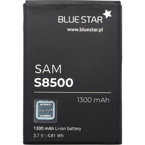 Bluestar Akku Ersatz kompatibel mit Samsung S8530 Wave ll / S8500 Wave 1300 mAh Austausch Batterie Accu EB504465VU (1/4)
