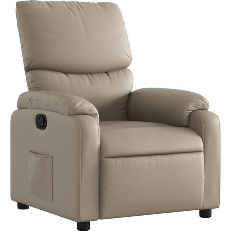 Maison Exclusive - Relaxsessel Cappuccino-Braun Kunstleder