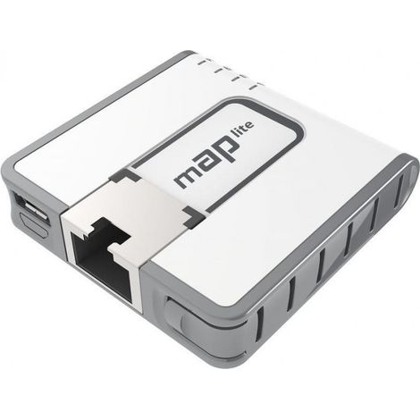 MikroTik  mAP lite  RBmAPL-2nD  802.11n  2.4  150 Mbit/s  10/100 Mbit/s  1 porta Ethernet LAN (RJ-45)  MU-MiMO No  PoE in (1/5)