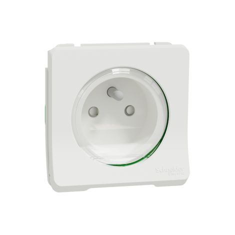 Schneider - Mureva Styl - LOT de 10 Prises 2P+T - Connexion auto - Composable - IP55/IK08 - Blanc - Ref. : Ref. : MUR39133 (1/5)