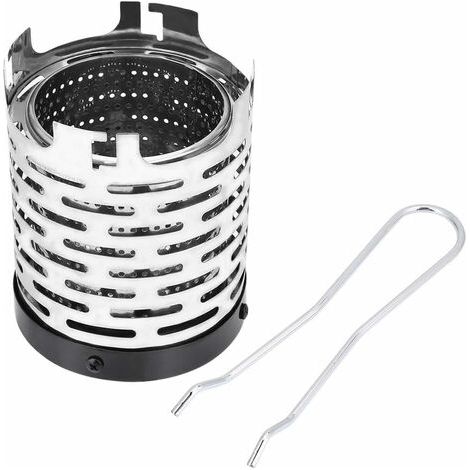 Réchaud à gaz portable 1 brûleur – Acier inoxydable résistant à la chaleur – Design compact pour camping et randonnée – Léger et pliable