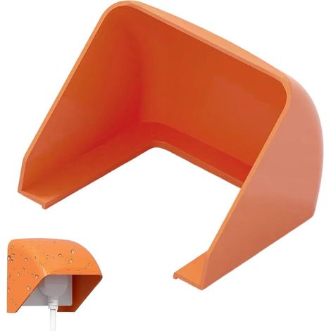 Boîtier de prise extérieur Protecteur étanche de type 86 Boîte à poussière pour prise électrique Pour jardin cour terrasse piscine chantier garage (1/5)