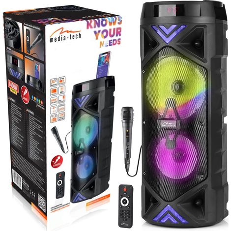 Boombox+ - Altoparlante Bluetooth wireless. Dotato di telecomando. (1/5)