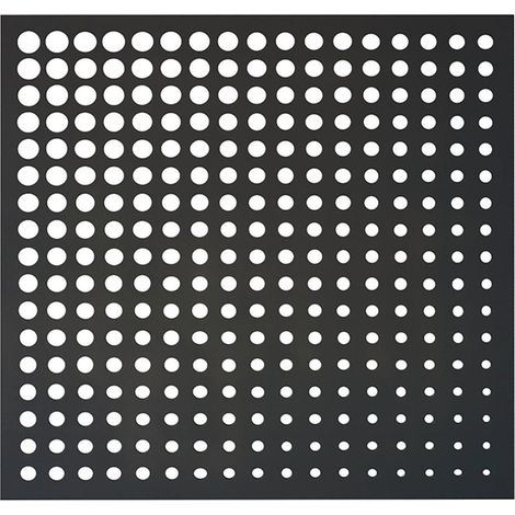 Panel decorativo moon 1x1 m antracita nortene (1/3)
