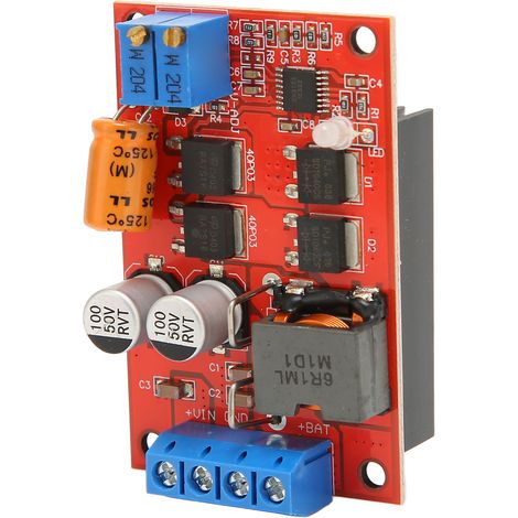 Régulateur de Charge Solaire MPPT 5A avec Protection Anti-Inversion et Faible Consommation