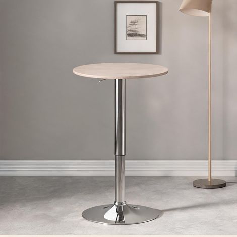 Table de bar réglable de 67 à 93 cm 60 x 60 x 93 cm (1/5)