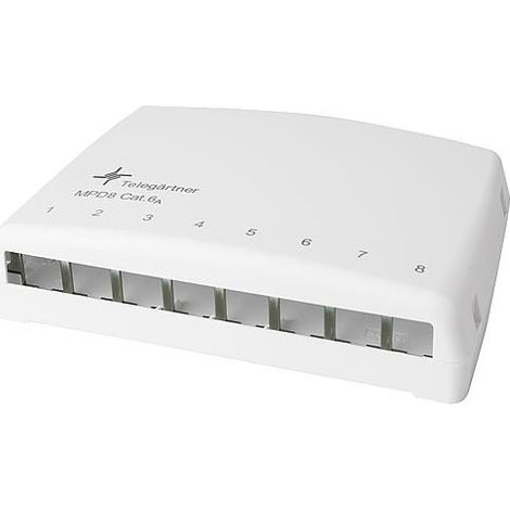 Repartiteur mini MPD8 AMJ/UMJ TH35 blanc alpine, non equipe