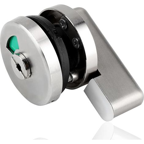 Verrou wc,Serrure de Porte en Alliage de Zinc,Verrou de Porte à Verrous Indicateur,Serrures à Pêne Dormant pour les toilettes publiques,Verrous Indicateur avec indicateurs de signe occupé (1/5)
