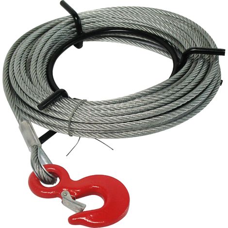 Câble de rechange 20 m pour le palan câble en acier type KT1600 MW Tools KT1600K20