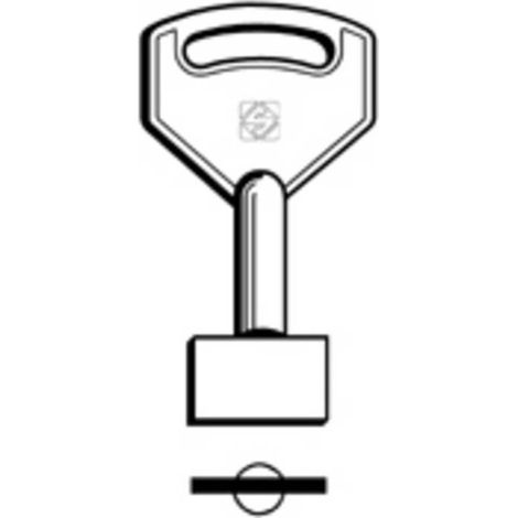 5 x SILCA PP CHIAVE POMPA OTTONE