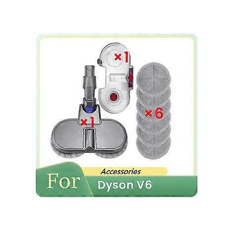 X001 Elektrischer Wischmopp, Nassbürste, elektrische Bürste für V6 Akku-Staubsauger, Zubehör (1/5)