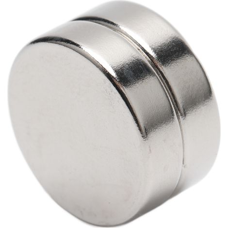 Ensemble de 30 disques magnétiques en néodyme, aimants puissants de 15 x 4 mm, adaptés aux réfrigérateurs à monter soi-même. (1/5)