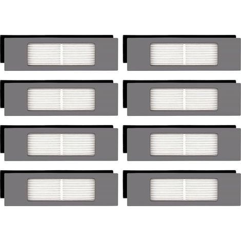 (8 Pièces) N10 Filtre HEPA Pour Robot Aspirateur Ecovacs DEEBOT OZMO N10 N10 Plus 920 950 T8 AIVI Max T9 T5 N5 N7 N8+ N8 Pro Plus
