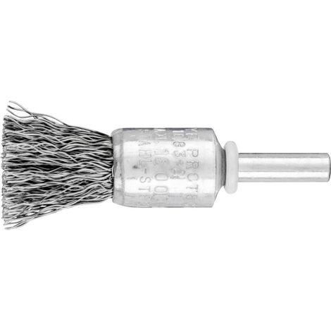 Pferd Brocha Cepillo 15 mm acero para amoladora