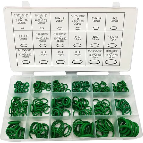 Guarnizioni in Gomma Anelli Rubinetti O-RING 270 pz Rondelle Misure Differenti (1/4)