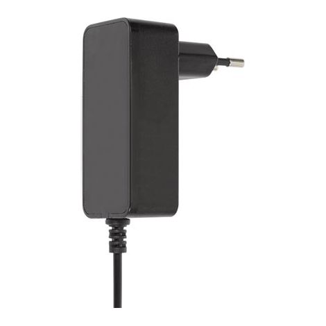 HQ-Power Adaptador de Corriente Universal, para Equipos informáticos, 12 V CC, 3 A, 36 W, Clavija de CC de 5,5 x 2,1 mm, Negro (1/3)