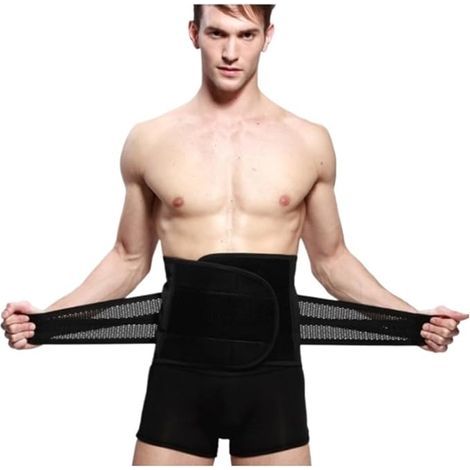 Ondersteuning Riem Taille Taille Trimmer Buik Controle Training Buikband Fitness Lendenondersteuning Taille Trainer Verbrand Buikvet Taille Ondersteuning,XL (1/5)