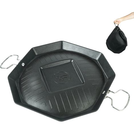 Poêle multifonctionnelle, adaptée aux réchauds à gaz portables, au camping et aux barbecues, antiadhésive. (1/5)