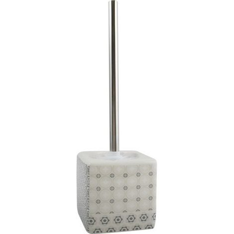 Brosse wc avec support Céramique EVORA à motifs MSV