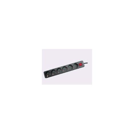 MicroConnect 6-fach Schuko-Steckdose 3 m (1/3)