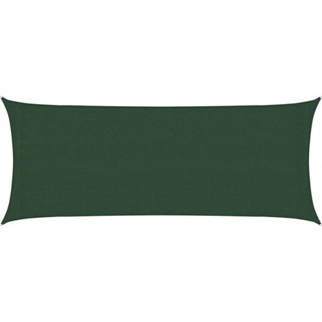 Maison Exclusive - Vela Parasole 160 g/m² Verde Scuro 2x4,5 m in HDPE