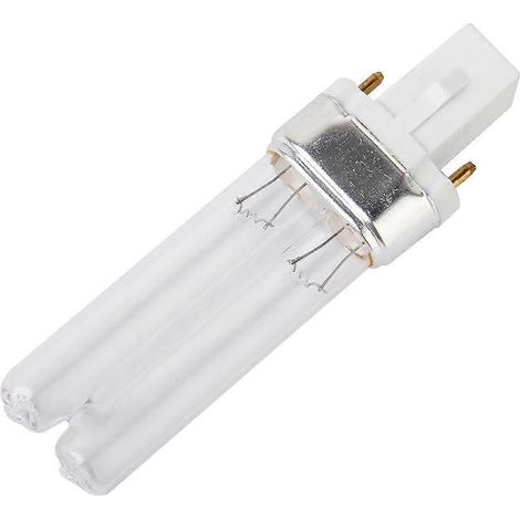Lampe UV stérilisatrice UV 110/220 V, culot G23, 5 W, pour aquarium