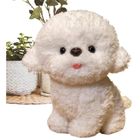 Chien en Peluche,Doudou Collection Câlin 19.8 cm et Oreiller - en Peluche,pour Maison, Chambre, Voyage, Anniversaire, Can Aucuneary (1/5)
