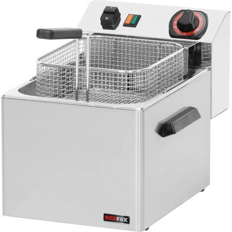 Friteuse électrique 0,43 kW/l, 8 l TOP 230 V REDFOX - FE 07 S - REDFOX