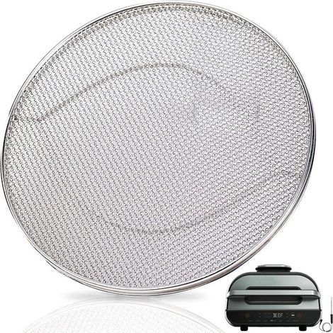 Convient pour la machine à barbecue Ninja AG300, IG651 IG551, écran anti-éclaboussures double couche en acier inoxydable (1/5)