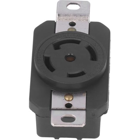 Prise verrouillable industrielle 5 broches 30A 120/208V contacts laiton norme US réceptacle femelle (1/5)