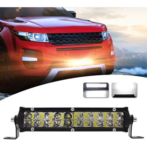 projecteur de travail LED 8 pouces 60 W pour voiture, quad, feu de route éteint (1/3)