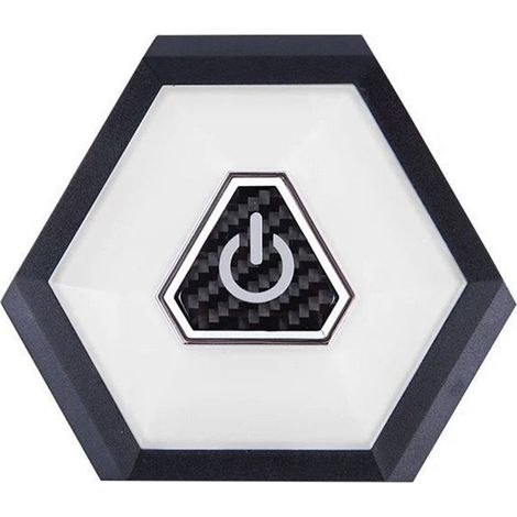 Éclairage de Dôme LED de Voiture, Plafond Automatique LED LED Rechargeable Intérieur de Presse de Presse 10.5x9.2x1.2 Cm Éclairage Magnétique de Voiture pour le Tronc de Toit (1/5)
