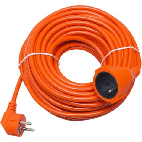 Rallonge PS-160, 1 prise, 50 m, orange (1/2)