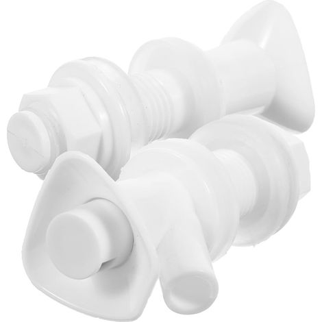 Lot de 2 Robinets à Bouton-Poussoir en Plastique (1/5)