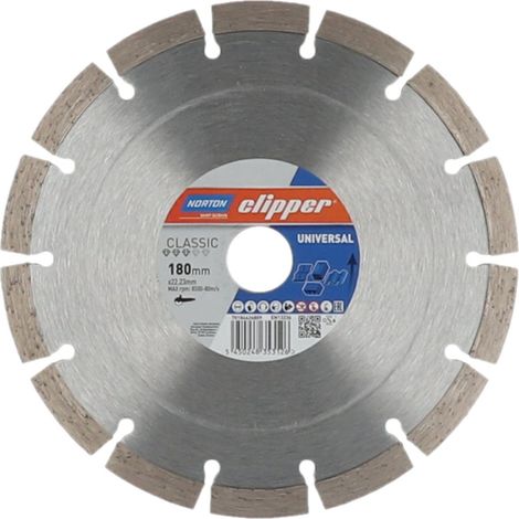Clipper Diamant Sägeblatt Classic Universal (vormals Classic Uni), Ausführung: 180 x 22,23 mm (1/5)