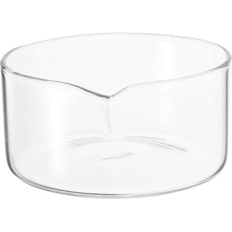 Plat de Cristallisation et Expériences de Laboratoire en Verre Rond Bec Verseur Mélange et Agitation Efficaces pour Applications Scientifiques (1/5)