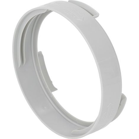 Anschlusskupplung für Klimaanlagen-Abluftschlauch, ABS, 150 mm, Adapter zum Austausch (1/5)
