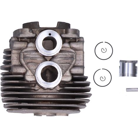 Kit cylindre piston métal 50mm pour tronçonneuse Husqvarna 372xp 365 X‑Torq, accessoire chaîne ensemble réparation. (1/5)