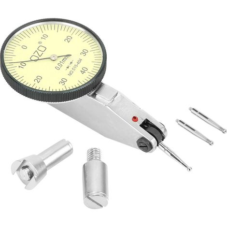 0‐40‐0 0,01 mm Präzisions-Messuhr für metrische Schwalbenschwanzführungen mit 2 Wolframstahl-Sonden (1/5)