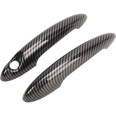 Cache de poignée de porte extérieure style fibre de carbone pour Cooper S R50 R53 R55 R56 (1/5)