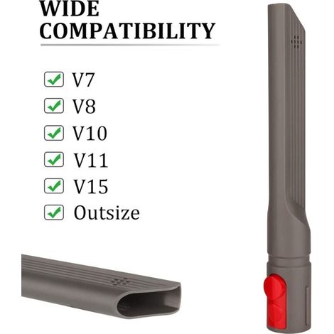 UlisemQuick Release Fugendüse Düsenbürstenaufsatz Ersatz für Dyson V11 V10 V8 SV10 V7 SV11 Akku-Staubsauger (1/3)