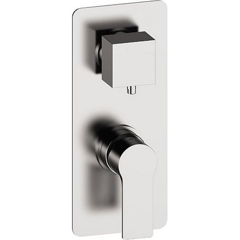 Miscelatore ad incasso con forme quadre serie Energy