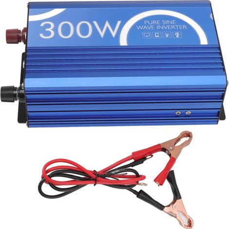Onduleur Sinus Pur 300W 24V à 220V pour Véhicules et Équipements Domestiques (1/5)