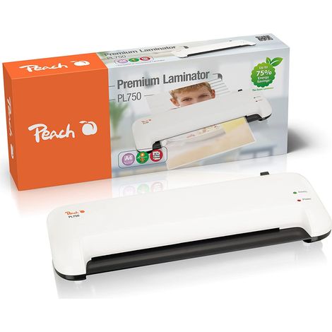 Peach PL750 Laminadora térmica 400 mm/min Negro, Blanco (1/5)
