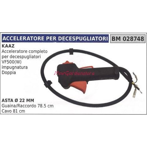 Mango acelerador desbrozadora KAAZ VF500(W) 028748