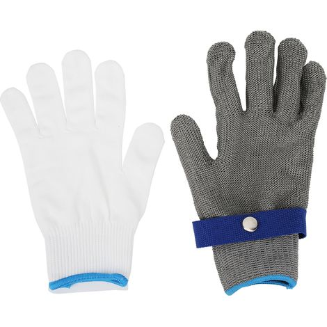 Gants anti-coupures de niveau 5, résistants à l'usure, pour le travail, équipement de protection des mains, taille L (1/5)
