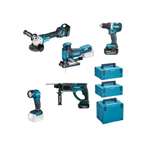 Makita DLX5066TJ Akku-Spezialset (1/2)