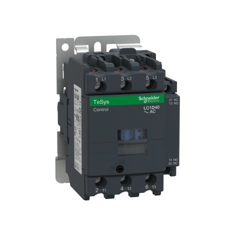 Contattore TeSys LC1-D 3 poli CA-3 440V 40 A Bobina 220 V CA