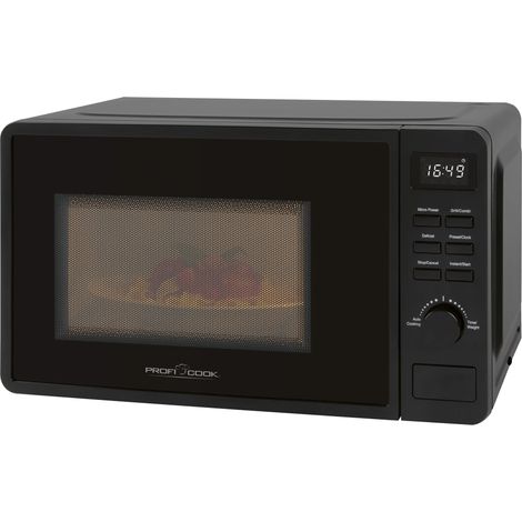 PROFI COOK Micro-ondes PC-MWG 1319, avec grill, 20 L, minuteur, 700 W / 800 W